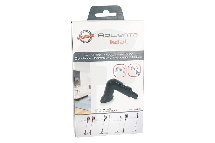 Rowenta Aspirapolvere Adattatore superiore grigio per Rowenta, Tefal e altri aspirapolvere senza fili ZR904101