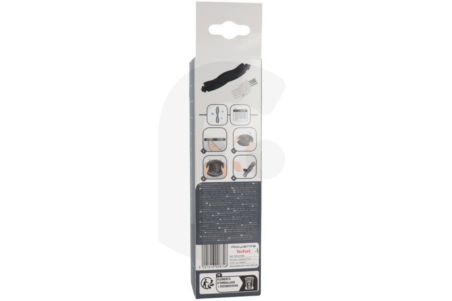 Rowenta Aspirapolvere Rullo spazzola (spazzola rotante) per Rowenta, Tefal e altri robot aspirapolvere ZR761000