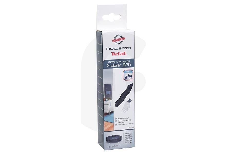 Rowenta Aspirapolvere Rullo spazzola (spazzola rotante) per Rowenta, Tefal e altri robot aspirapolvere ZR761000