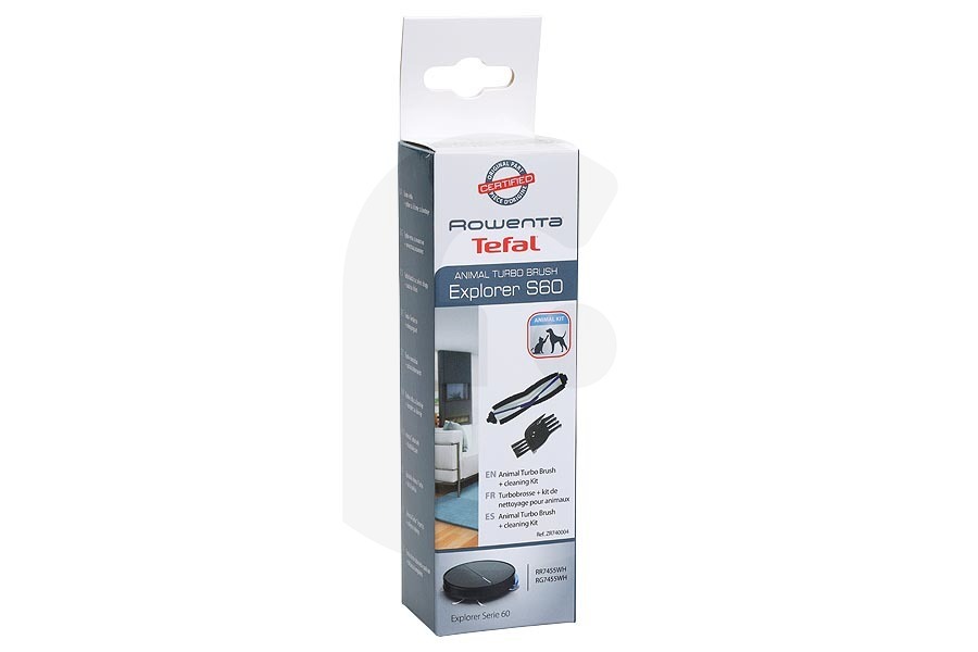 Rowenta Staubsauger Bürstenwalze (rotierende Bürste) für Tierhaar für u.a. Rowenta, Tefal Saugroboter ZR740004