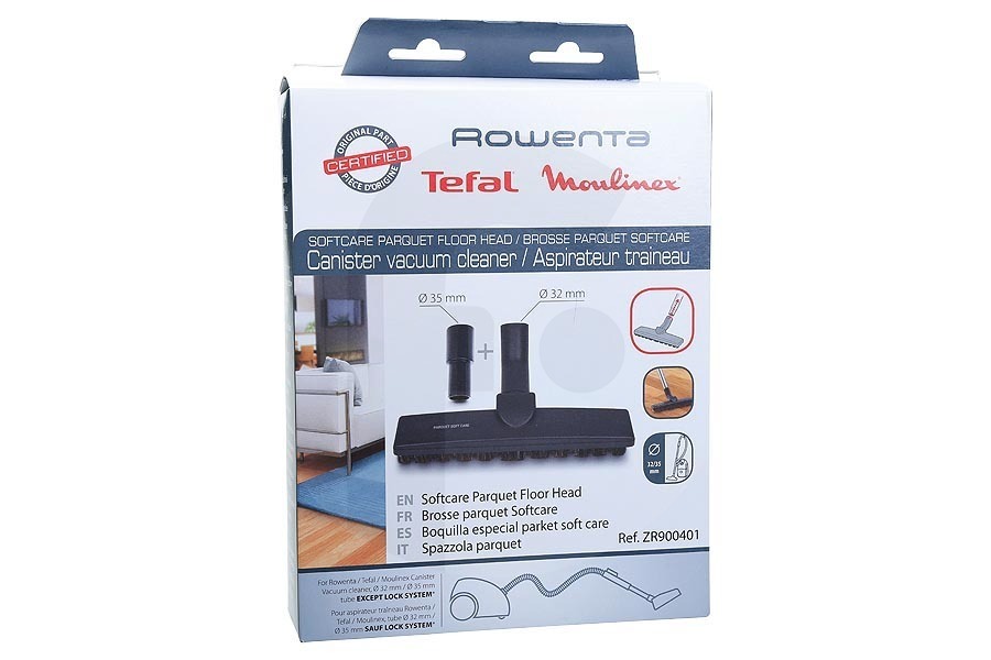 Rowenta Staubsauger Rowenta Softcare Parkettdüse für Staubsauger ZR900401