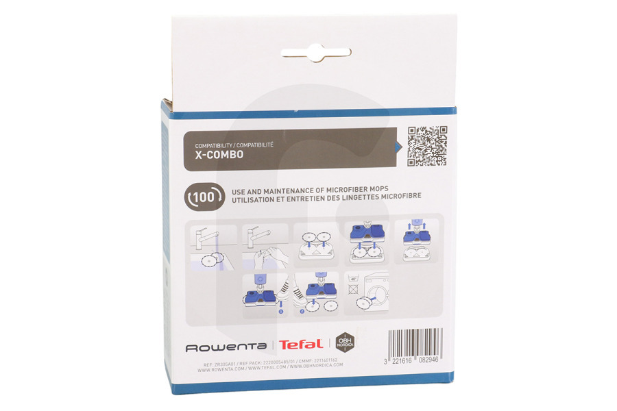 Rowenta Aspirapolvere Aspirapolvere Rowenta Microfiber Mop ZR305A01