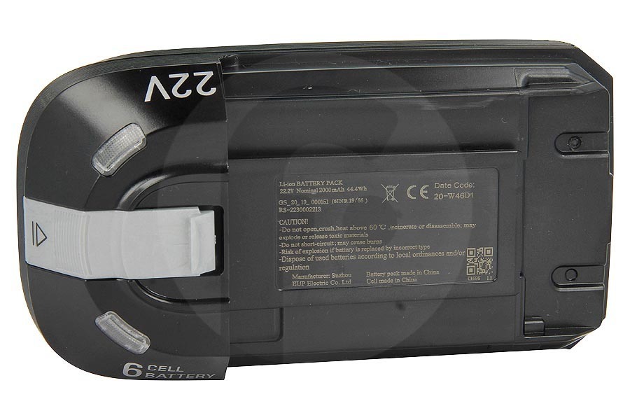 Rowenta Aspirapolvere Batteria agli ioni di litio X-Force 22V per Rowenta, Tefal e altri aspirapolvere senza fili ZR009700