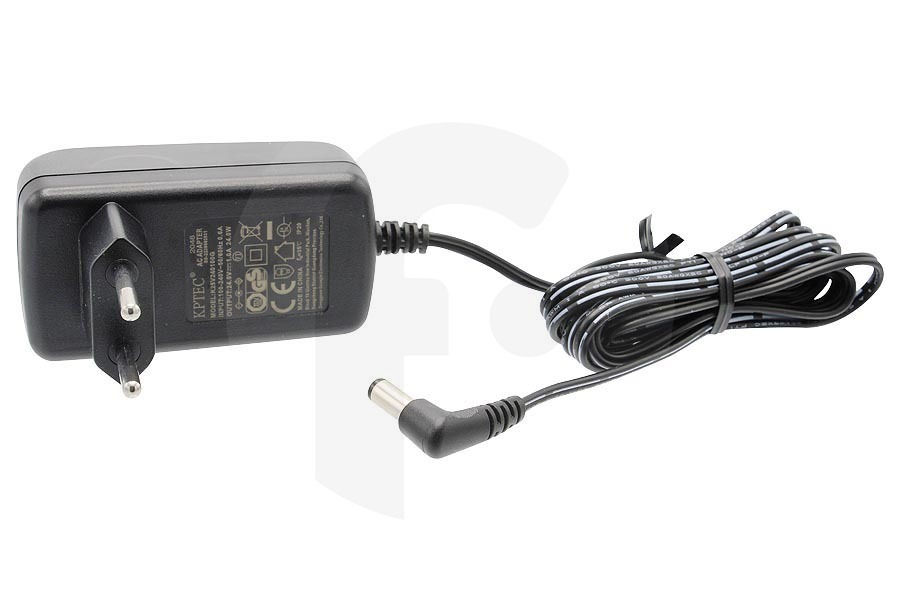 Tefal Robot aspirador Cargador (adaptador, alimentador, cable) 24V para Rowenta, Tefal y otros robot aspirador SS2230002531, SS-2230002531 apto para entre otros RR7975WH, RR7947WH, RG7987WH