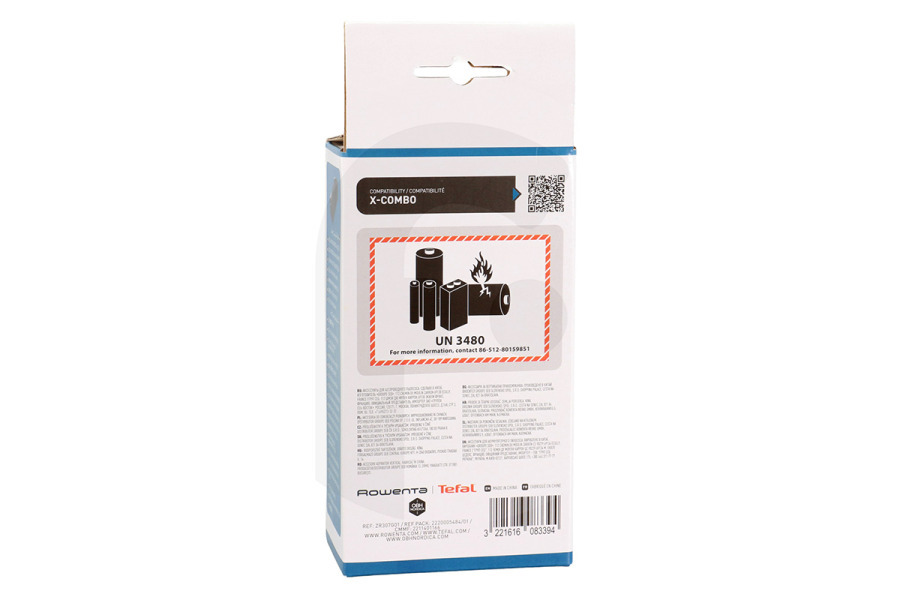 Rowenta Aspirapolvere Aspirapolvere Rowenta con batteria agli ioni di litio 22V ZR307G01