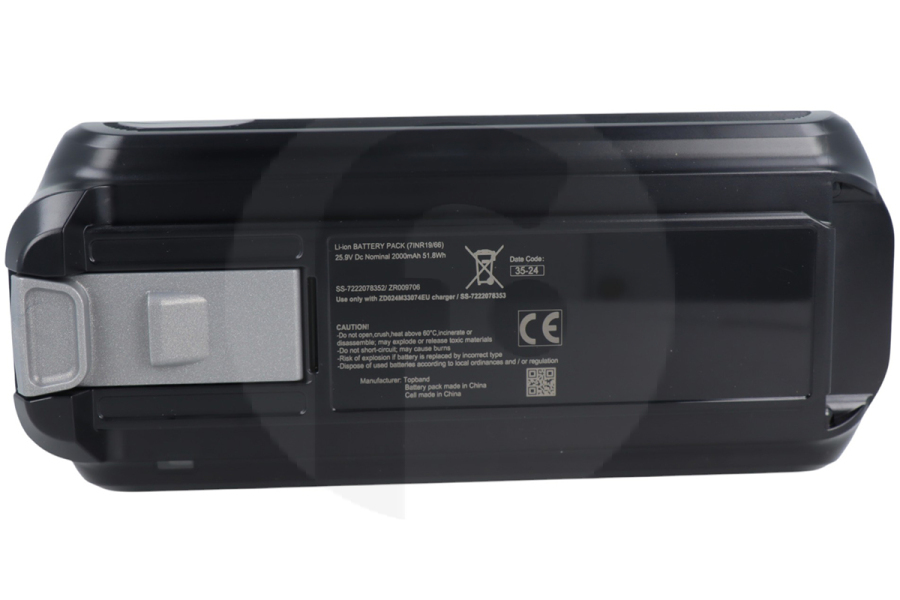 Rowenta batería de litio-ion 25,9V para aspiradora ZR009706 apto para entre otros RR8L65WH, RH9A32WO