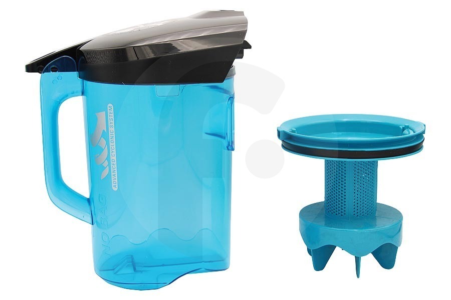 Rowenta Aspirapolvere Contenitore della polvere (serbatoio) blu per Rowenta, Tefal e altri aspirapolvere RSRT900575, RS-RT900575