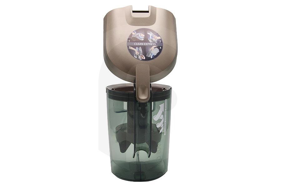 Rowenta Aspirapolvere Contenitore della polvere (serbatoio) grigio per Rowenta, Tefal e altri aspirapolvere RSRT900593, RS-RT900593
