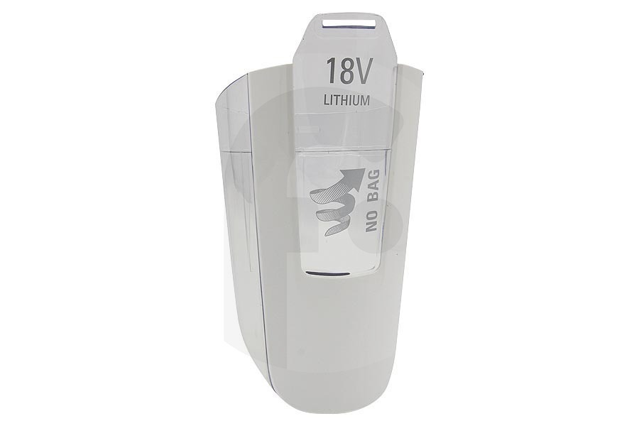 Tefal Aspiradora Contenedor para el polvo (depósito de polvo) para Rowenta, Tefal y otros aspiradora inalámbrica SS9100044982, SS-9100044982 apto para entre otros RH6737WH, TY6737WH