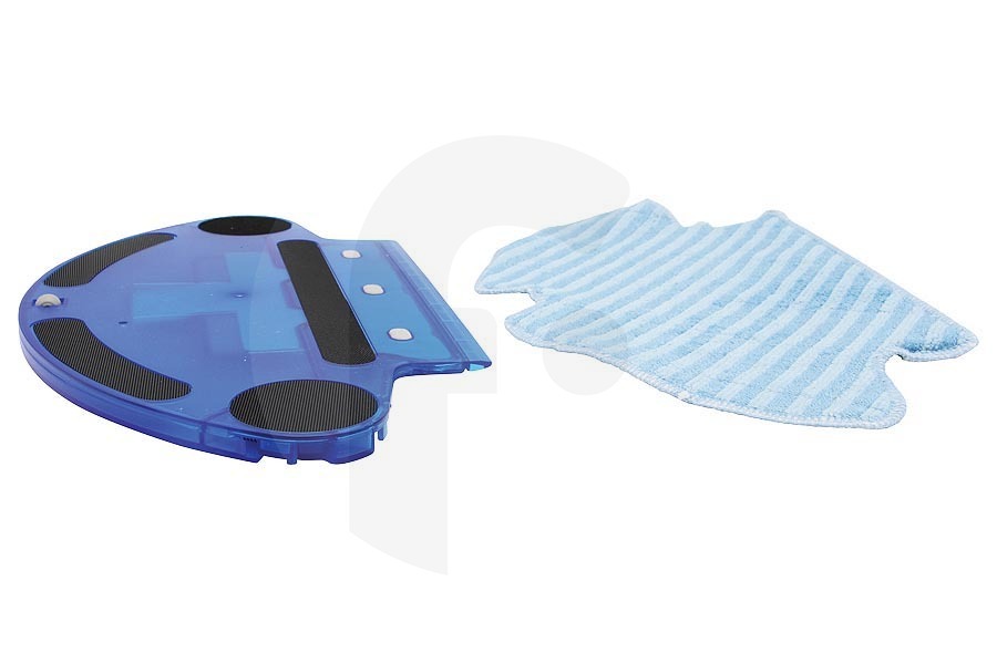 Rowenta Aspirapolvere Serbatoio dell'acqua (serbatoio d'acqua) incl. spazzole lavapavimenti per Rowenta, Tefal e altri robot aspirapolvere SS2230002550, SS-2230002550