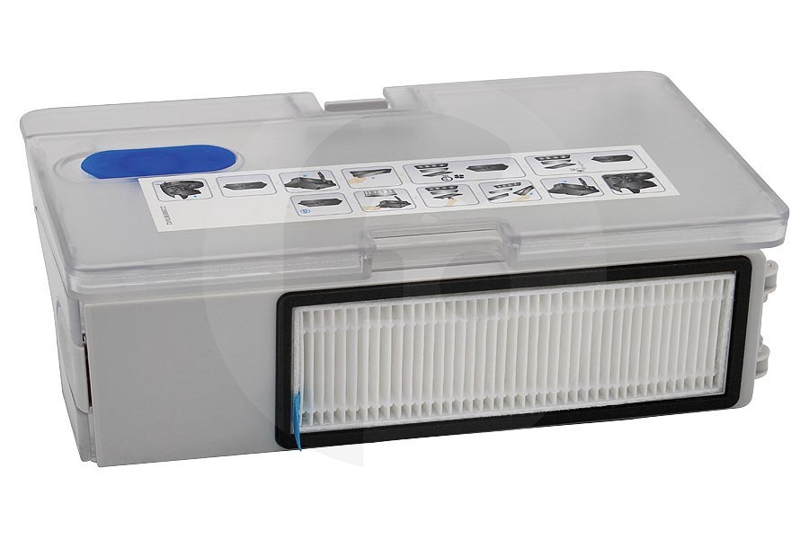 Tefal Aspiradora Aspiradora Rowenta SS-2230002642 Contenedor de polvo SS2230002642 apto para entre otros RR7987WH, RR7975WH, RG7987WH