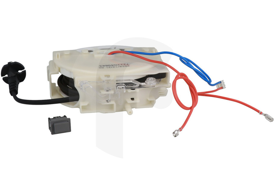 Rowenta Aspiradora Carrete de cable (bobina) incl. cable e interruptor aspiradora SS7235004500, SS-7235004500