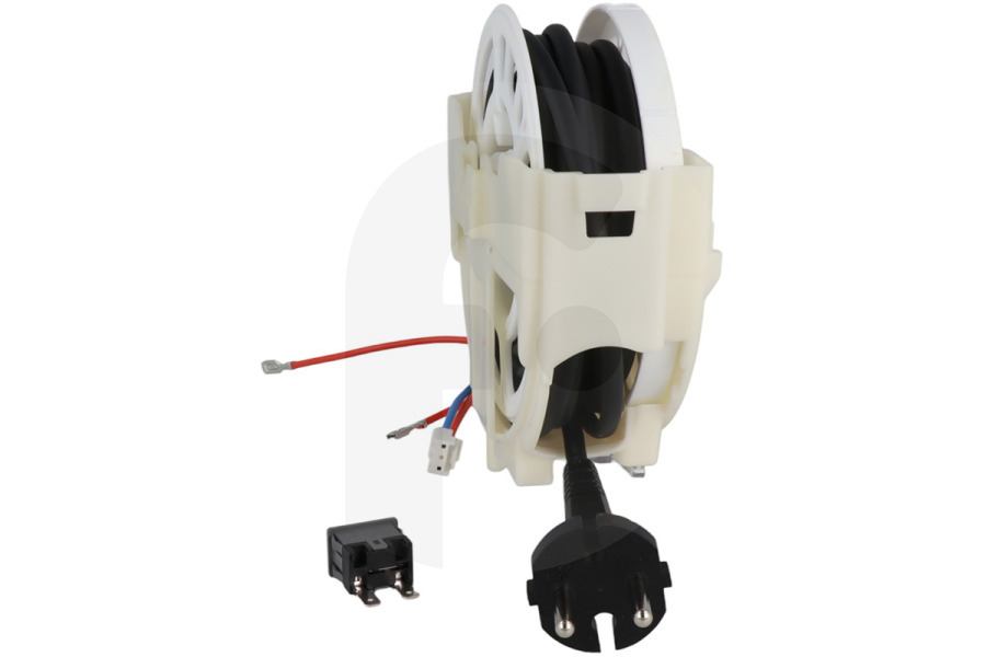 Rowenta Aspiradora Carrete de cable (bobina) incl. cable e interruptor aspiradora SS7235004500, SS-7235004500