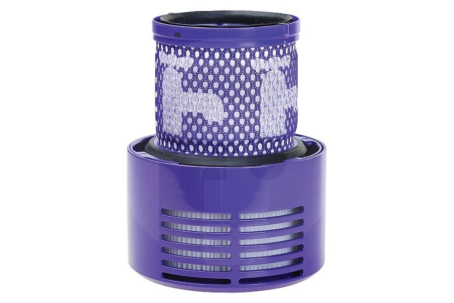 Dyson Big Filter Aspiradora Filtro grande (cartucho, filtro de escape) V10 / SV12 lavable aspiradora 96908201, 969082-01 apto para entre otros SV12 Absoluto, Fluffy, Multi Clean