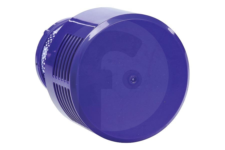 Alternative Staubsauger Big Filter (Patrone, Abluftfilter) für Dyson V10 / SV12 blau / lila waschbar Staubsauger 96908201, 969082-01