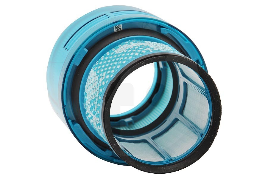 Dyson Staubsauger Dyson Filtereinheit (Patrone) Filter waschbar blau Akku-Staubsauger 97001303, 970013-03
