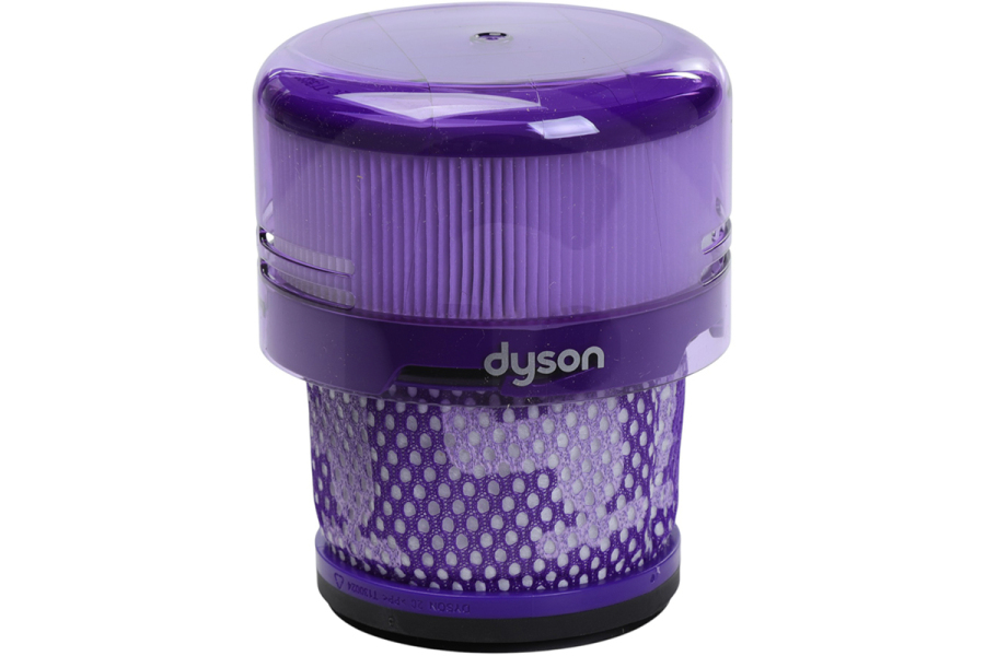 Dyson unidad de filtro (cartucho) filtro púrpura aspiradora inalámbrica 97117801, 971178-01 apto para entre otros Micro 1,5 kg SV21