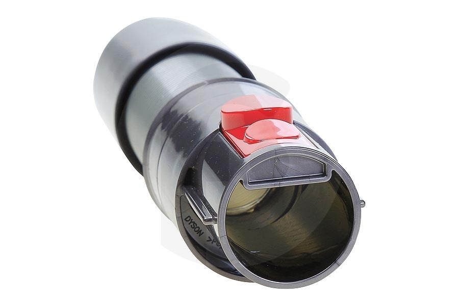 Dyson Aspirapolvere Dyson V8 tubo di prolunga (tubo aspirapolvere, tubo flessibile) per accessori con raccordo (pressacavo) estensibile grigio rosso aspirapolvere 96776402, 967764-02