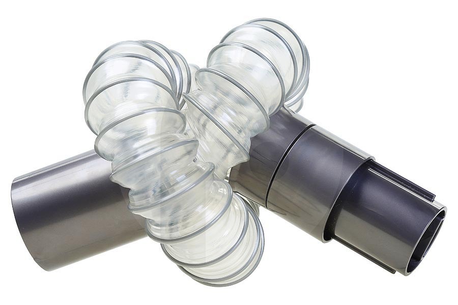 Dyson Aspirapolvere Dyson V8 tubo di prolunga (tubo aspirapolvere, tubo flessibile) per accessori con raccordo (pressacavo) estensibile grigio rosso aspirapolvere 96776402, 967764-02