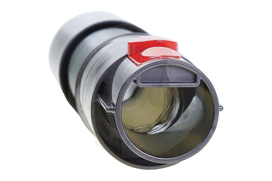 Dyson Aspirapolvere Dyson tubo di prolunga (tubo aspirapolvere, tubo flessibile) per accessori con raccordo (pressacavo) estensibile grigio rosso 600x44x47mm aspirapolvere 96776401, 967764-01