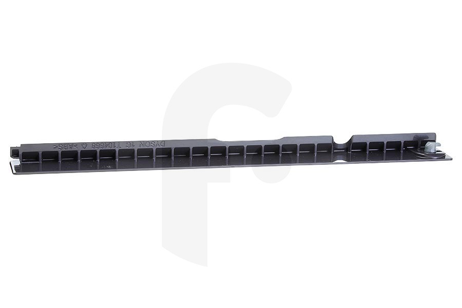 Dyson Aspirapolvere Dyson striscia spazzatrice (piastra inferiore sul retro) della spazzola turbo (spazzola a rullo) con striscia blu e clip di chiusura 230mm aspirapolvere 96572702, 965727-02