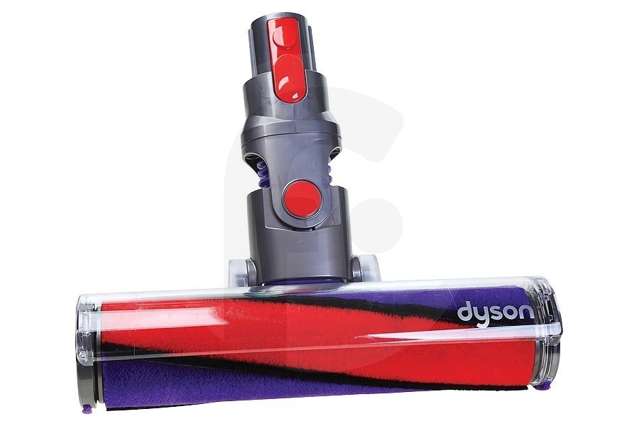 Dyson Cepillo para parquet (cepillo para laminados, boquilla para parquet, boquilla aspiradora para suelos duros) para aspiradora de mano / aspiradora inalámbrica 96648912, 966489-12 apto para entre otros SV12 Absoluto, Fluffy, Total Clean