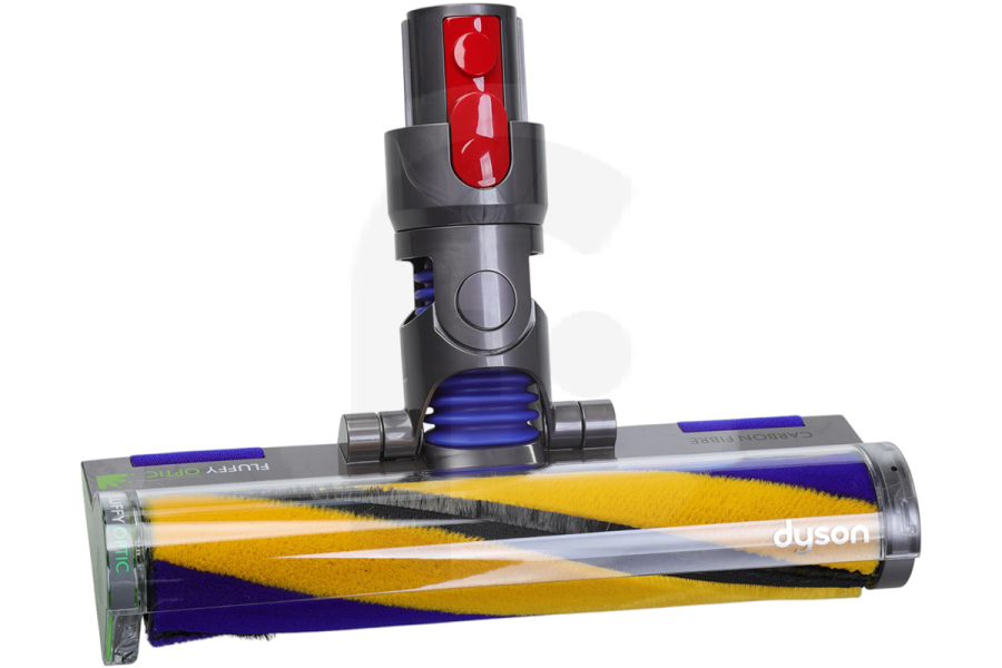 Dyson Aspiradora Dyson 972522-01 Dyson Optic Fluffy Cleanerhead 97252201 Aspiradora apto para entre otros SV22 V15 Detectar absoluto, Detectar adicional