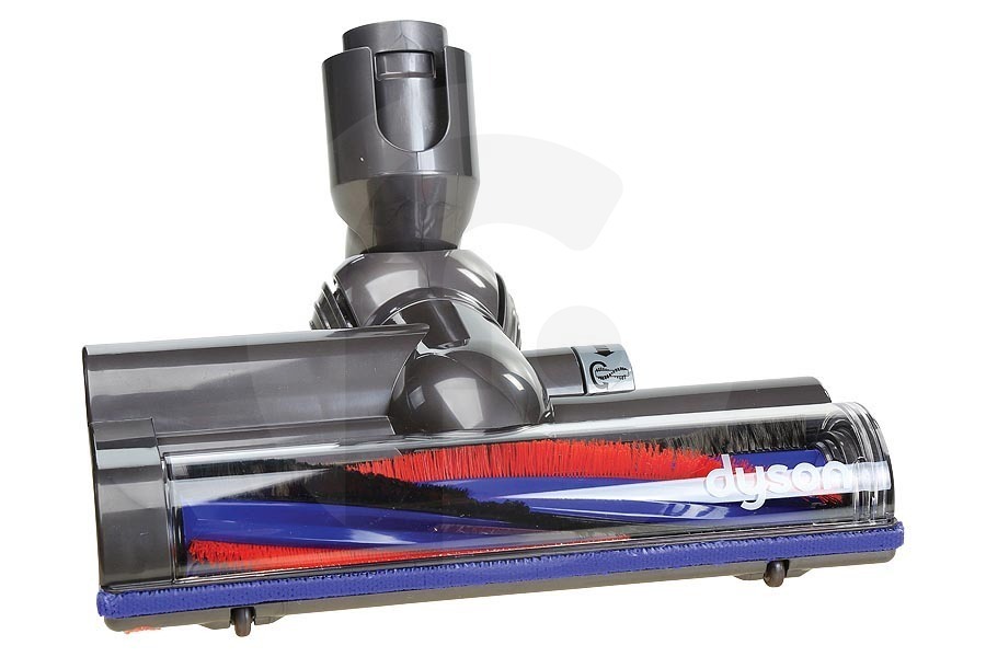 Dyson cepillo turbo (boquilla turbo, cepillo eléctrico, boquilla motorizada) gris púrpura rojo aspiradora 92514410, 925144-10 apto para entre otros DC48