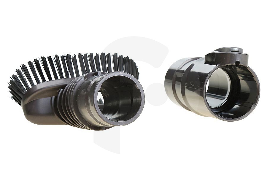 Dyson Aspirapolvere Dyson bocchetta per mobili (spazzola per mobili, spazzola per materassi, bocchetta per scale) con i capelli duri incl. accoppiatore grigio aspirapolvere 91850704, 918507-04