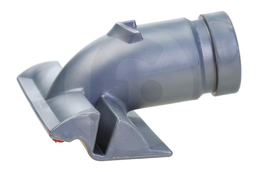 Alternative Staubsauger Möbeldüse (Möbelbürste, Matratzenbürste, Treppendüse) mit rotem Streifen grau für Dyson Staubsauger 91510002