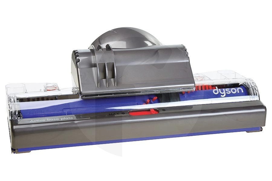 Dyson cepillo turbo (boquilla turbo, cepillo eléctrico, boquilla motorizada) gris púrpura rojo aspiradora 96637701, 966377-01 apto para entre otros DC40 ErP, DC42 ErP