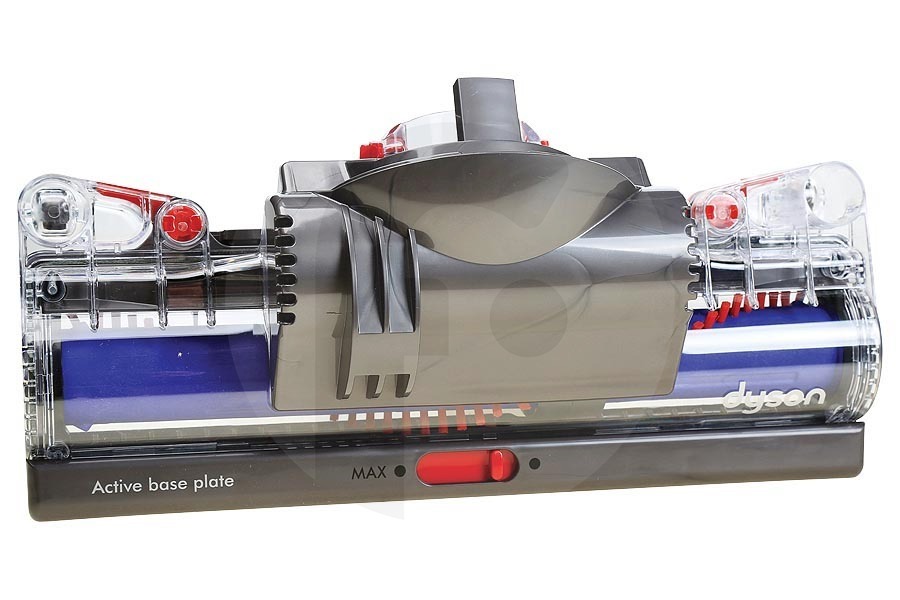 Dyson Staubsauger Dyson Turbobürste (elektrische Bürste, motorisierte Düse, Elektrobürste) grau lila rot Staubsauger 96637701, 966377-01