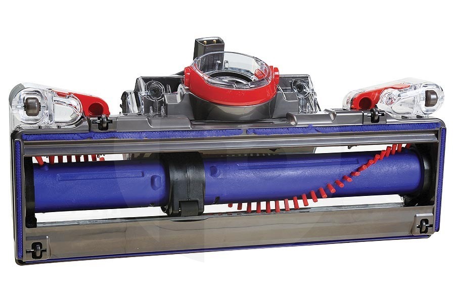 Dyson Staubsauger Dyson Turbobürste (elektrische Bürste, motorisierte Düse, Elektrobürste) grau lila rot Staubsauger 96637701, 966377-01