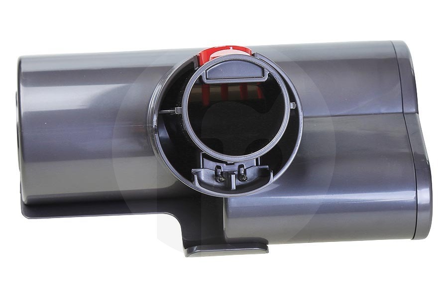 Dyson Aspirapolvere Dyson Quick Release mini spazzola turbo (bocchetta turbo, spazzola elettrica, ugello motorizzato) aspirapolvere a mano grigio rosso 96747904, 967479-04