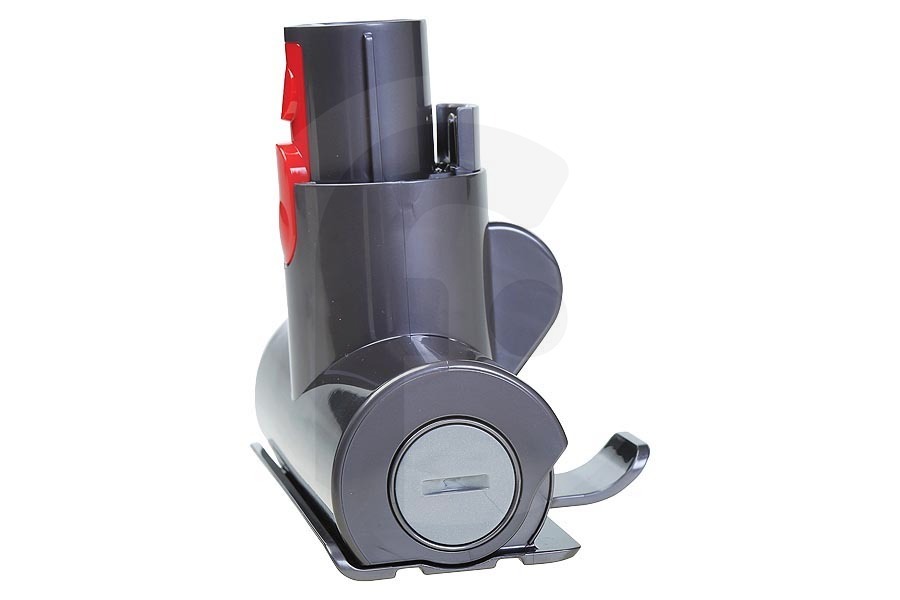 Dyson Aspirapolvere Dyson Quick Release mini spazzola turbo (bocchetta turbo, spazzola elettrica, ugello motorizzato) aspirapolvere a mano grigio rosso 96747904, 967479-04