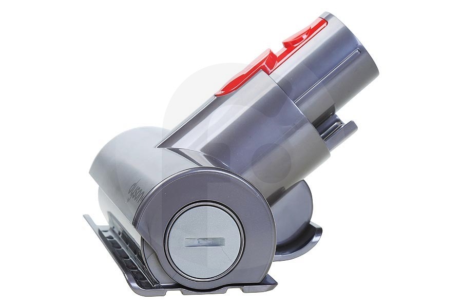 Dyson Aspirapolvere Dyson Quick Release mini spazzola turbo (bocchetta turbo, spazzola elettrica, ugello motorizzato) aspirapolvere a mano grigio rosso 96747904, 967479-04