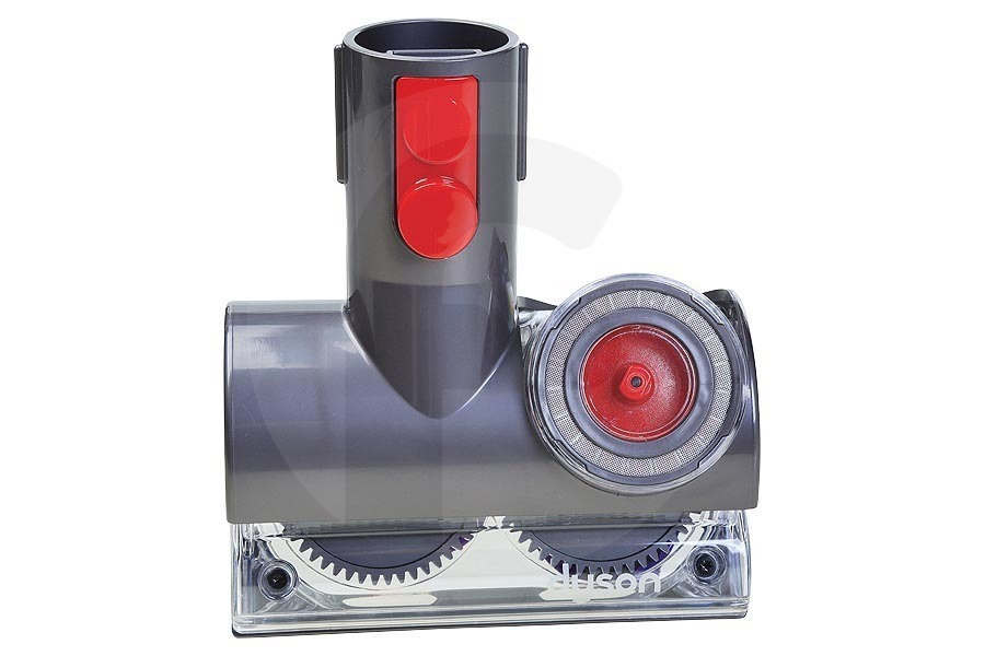 Dyson Aspirapolvere Dyson Tangle Free mini spazzola turbo (bocchetta turbo, spazzola elettrica, ugello motorizzato) grigio rosso aspirapolvere 96743701, 967437-01