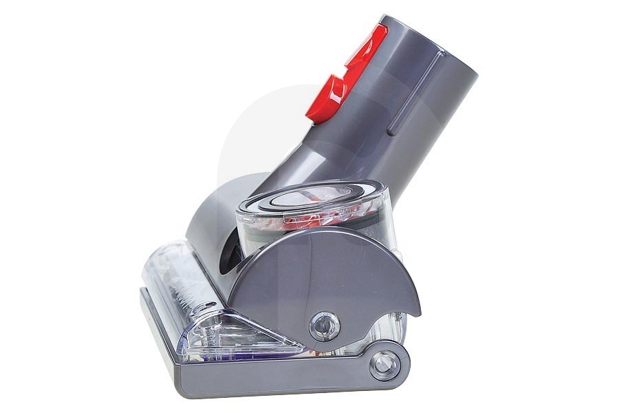 Dyson Aspirapolvere Dyson Tangle Free mini spazzola turbo (bocchetta turbo, spazzola elettrica, ugello motorizzato) grigio rosso aspirapolvere 96743701, 967437-01