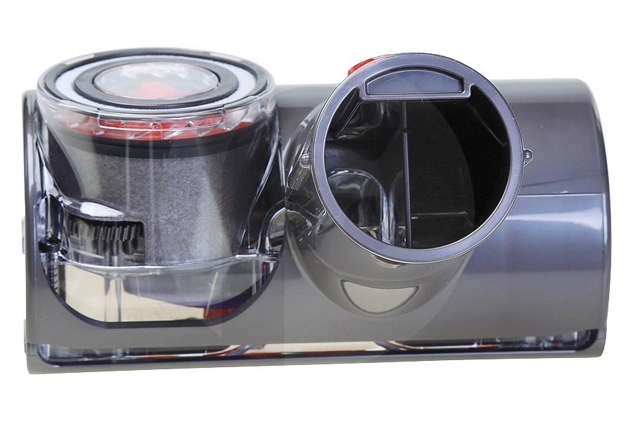 Dyson Aspirapolvere Dyson Tangle Free mini spazzola turbo (bocchetta turbo, spazzola elettrica, ugello motorizzato) grigio rosso aspirapolvere 96743701, 967437-01