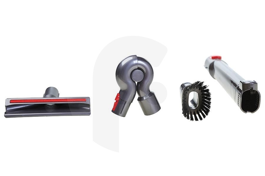 Dyson Staubsauger Dyson Complete Cleaning Kit Wischerset (Zubehörset) Set von 4 Stück für Akku-Staubsauger 96833501, 968335-01
