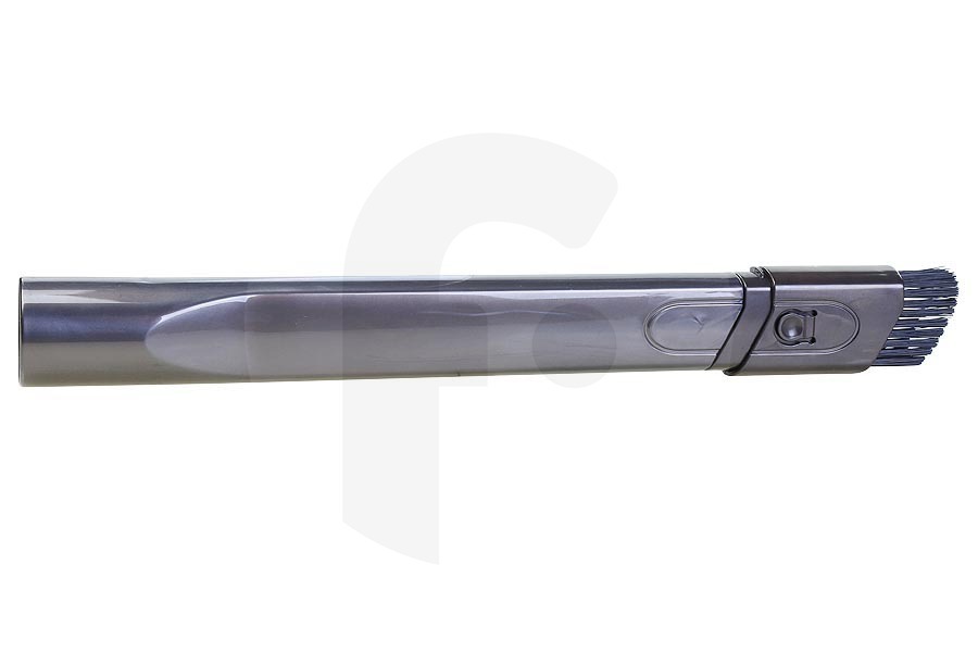 Dyson Aspiradora Flexi Crevice boquilla para ranuras (boquilla para grietas, herramienta para ranuras, boquilla para hendiduras) flexible extensible gris para Dyson aspiradora 91763301, 917633-01