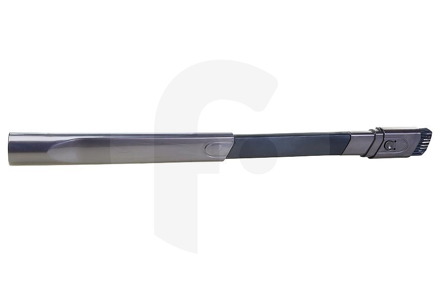 Dyson Aspiradora Flexi Crevice boquilla para ranuras (boquilla para grietas, herramienta para ranuras, boquilla para hendiduras) flexible extensible gris para Dyson aspiradora 91763301, 917633-01