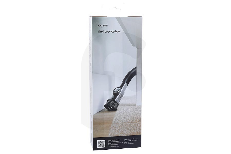 Dyson Aspirapolvere Dyson utensile per fessure (bocchetta per radiatore) con spazzola piumino aspirapolvere senza fili 97143301, 971433-01