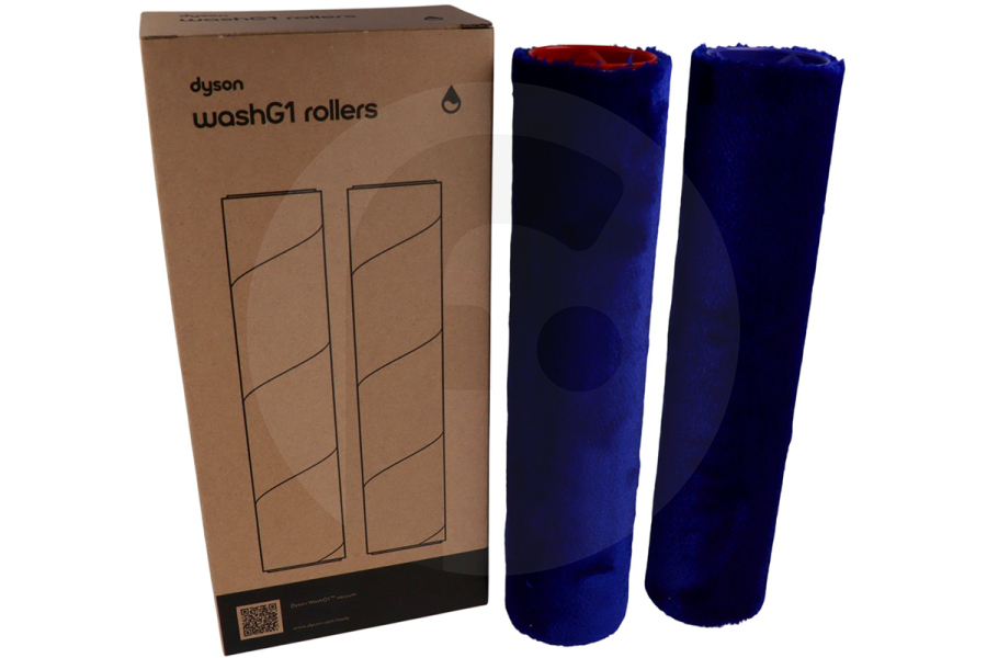 Dyson Aspiradora Dyson WashG1 rodillos de microfibra dobles para aspiradora 97378702, 973787-02 apto para entre otros WR01, LavadoG1