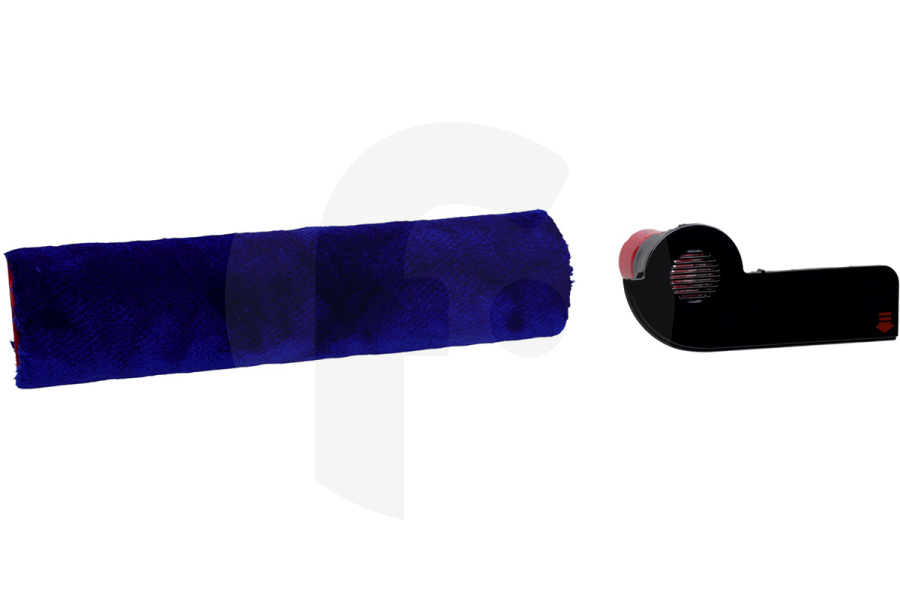 Dyson 97572301 Aspiradora Dyson Rodillo de microfibra Clean + Wash Hygiene para aspiradora 975723-01 apto para entre otros WR03, Limpieza con higiene de lavado