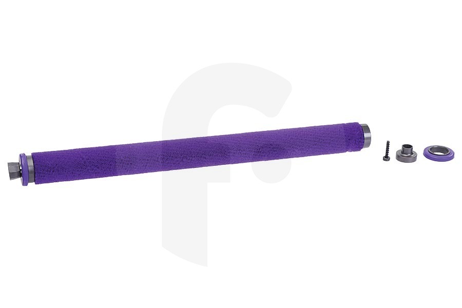 Dyson rueda para cepillo de parquet incl. material de fijación aspiradora inalámbrica 96668002, 966680-02 apto para entre otros SV12 V10 Absoluto, V10 Parquet, V10 Total Clean