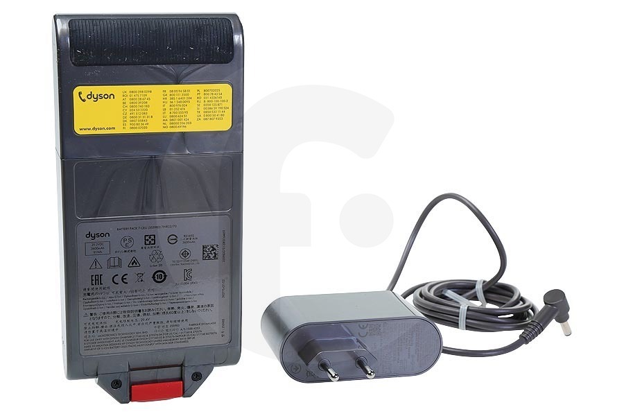 Dyson batería Power Pack & Charger completa aspiradora inalámbrica 97034305, 970343-05 apto para entre otros SV17 Abs Extra Pro, Animal Extra