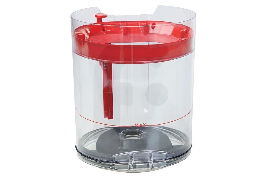 Dyson Aspiradora Dyson CY22 contenedor de recolección (contenedor de polvo, depósito de polvo) transparente rojo 170x180x215mm aspiradora 96736301, 967363-01 apto para entre otros CY22 Absolute, Animal Pro, Musclehead, Parquet