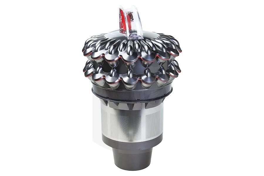 Dyson Aspiradora Dyson CY22 Cinetic Big Ball Cyclone Service Assy Nk Ciclón (filtro de metal) en contenedor de recolección (contenedor de polvo, depósito de polvo) incl. bloqueo, rojo gris 200x190x327mm aspiradora 96741801, 967418-01 apto para entre otros Cinetic Big Ball CY22