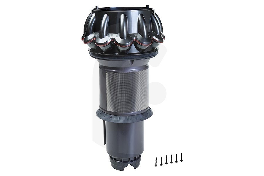 Dyson Aspiradora Dyson ciclón (filtro de metal) parte superior en el contenedor de polvo (depósito) aspiradora inalámbrica 97015101, 970151-01 apto para entre otros SV14 Absoluto, Animal +, Total clean